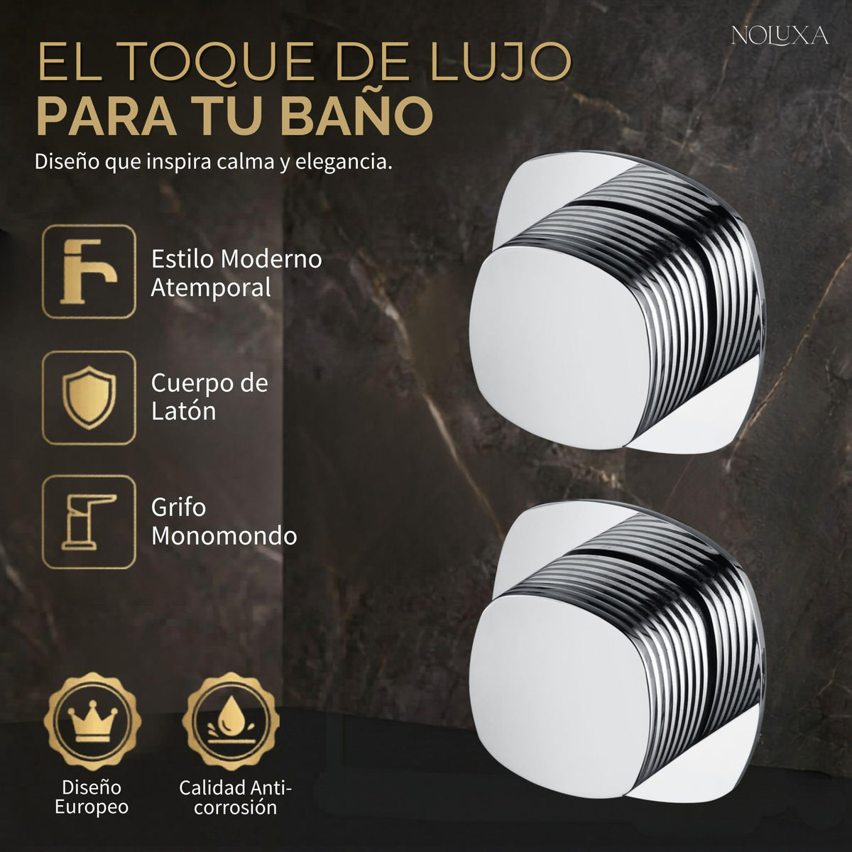 GRIFO LAVABO EMPOTRADO BIMANDO SERIE FIRENZE