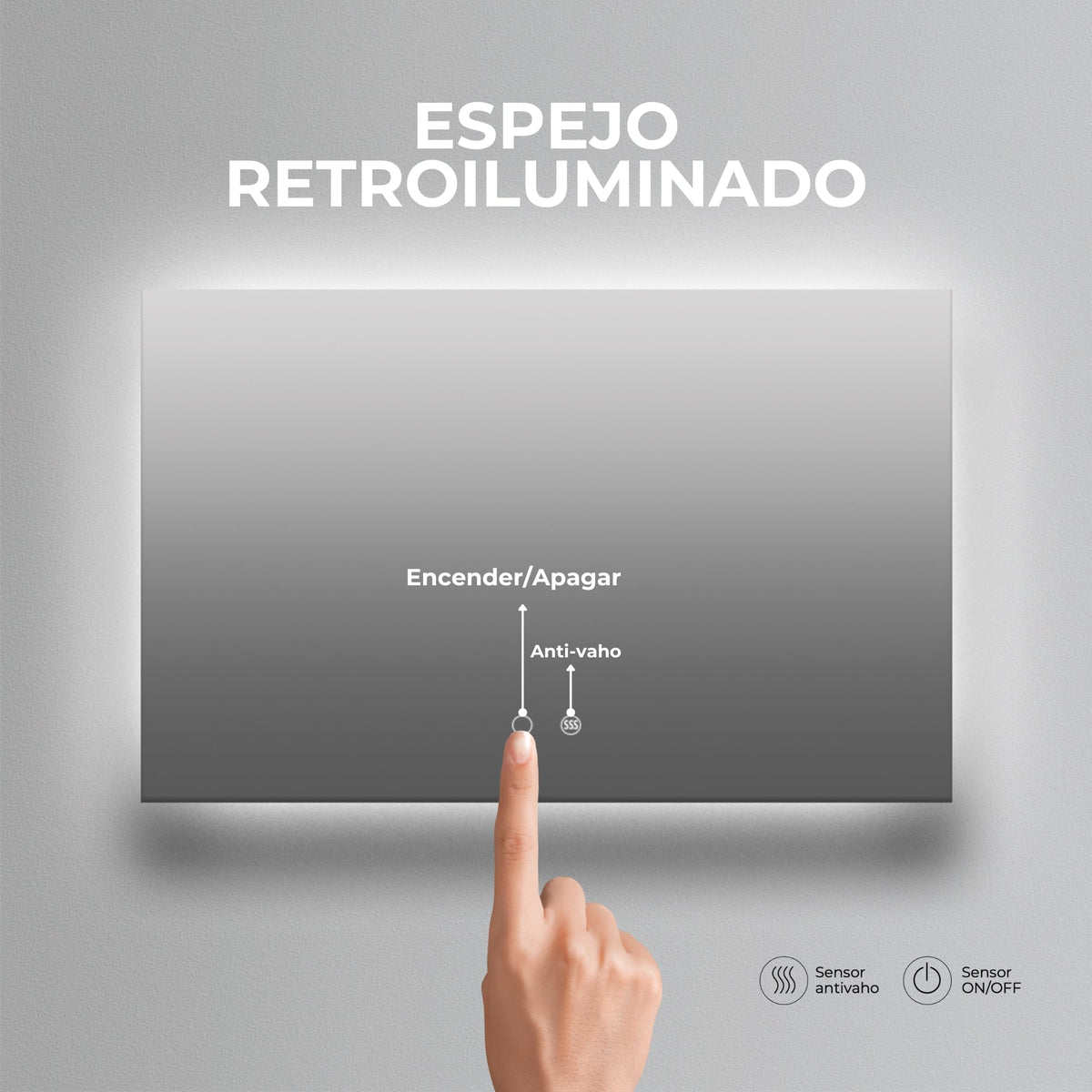 ESPEJO ITALIA 100x70cm