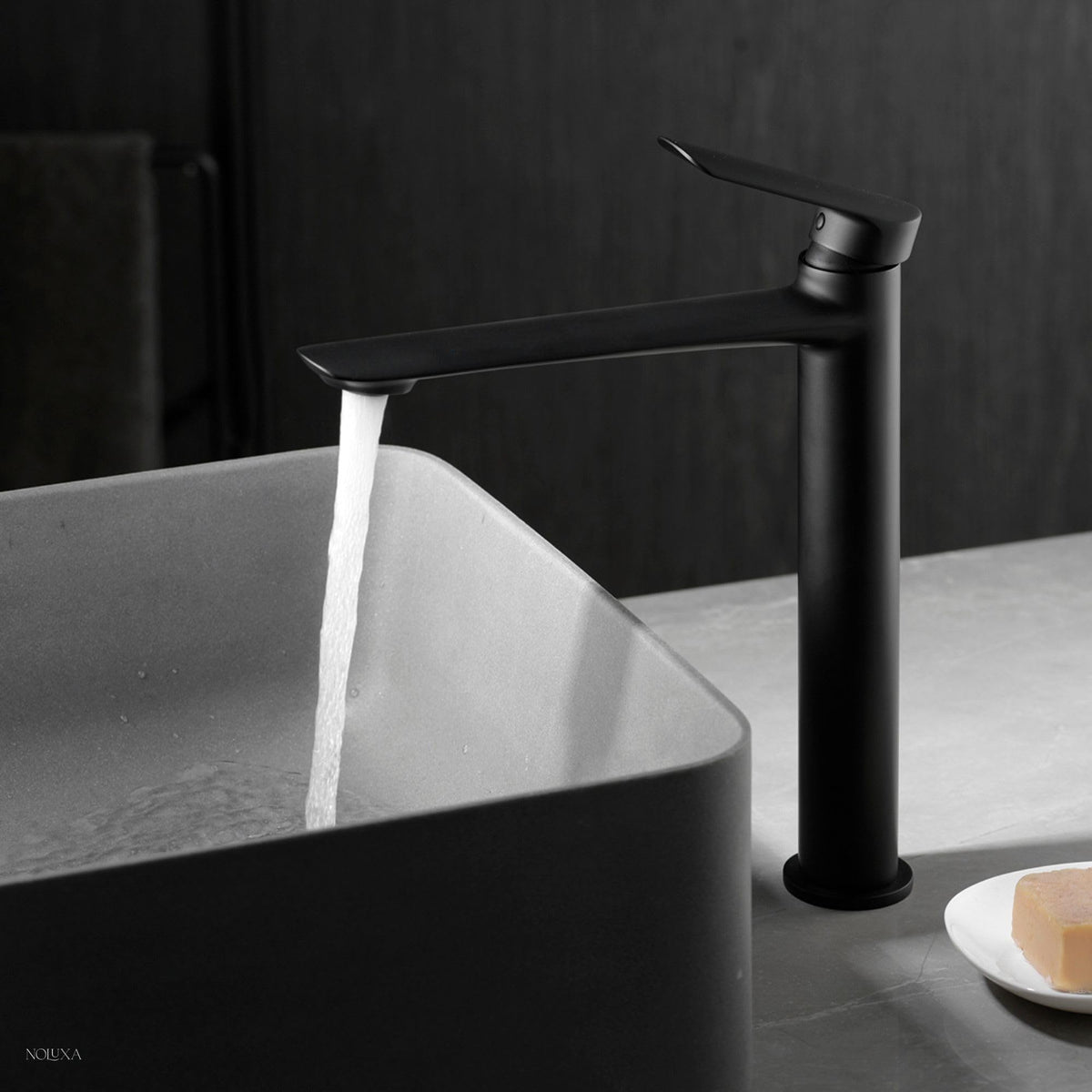 GRIFO LAVABO CAÑO ALTO MONOMANDO SERIE URAL