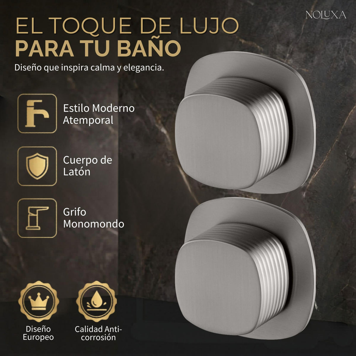 GRIFO LAVABO EMPOTRADO BIMANDO SERIE FIRENZE