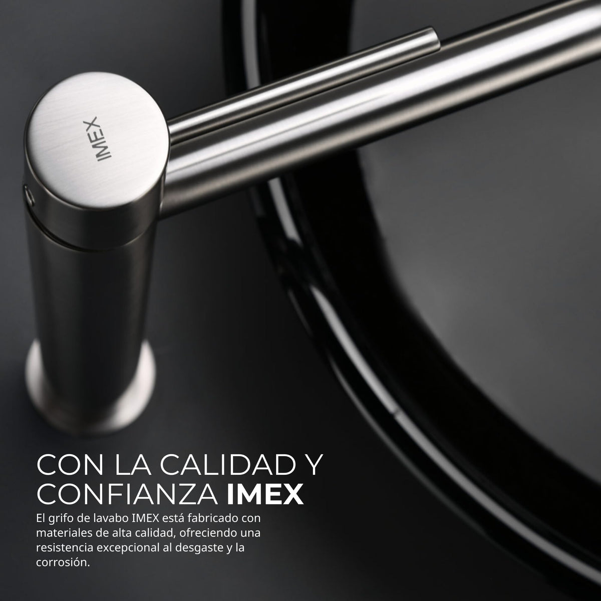 GRIFO LAVABO CAÑO ALTO MONOMANDO SERIE MONZA