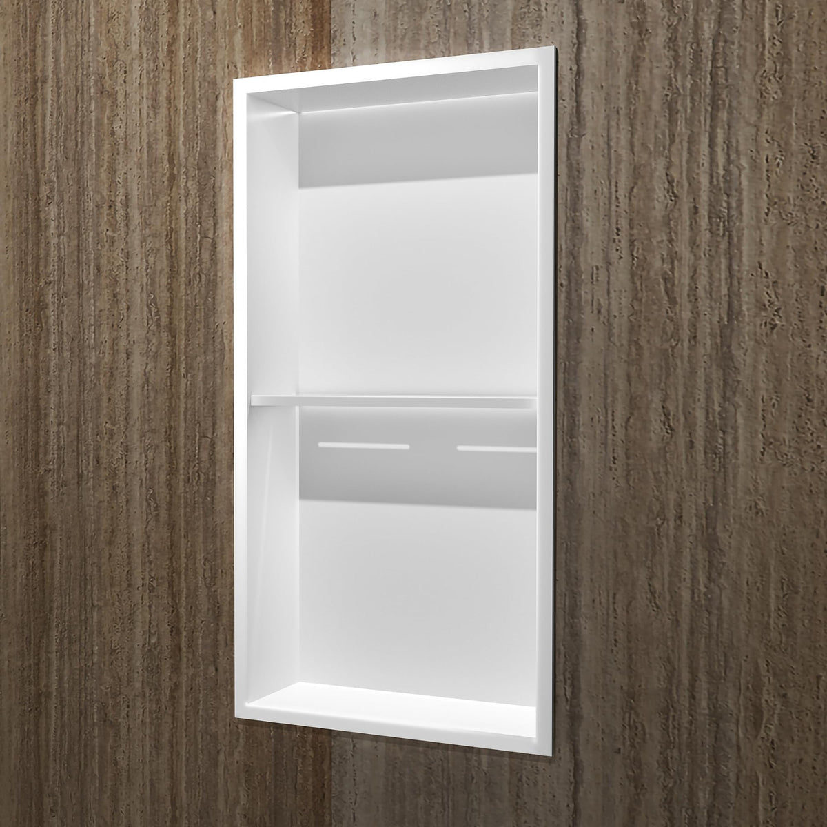 HORNACINA DOBLE 33X63CM CON LUZ LED SERIE MARSHALL