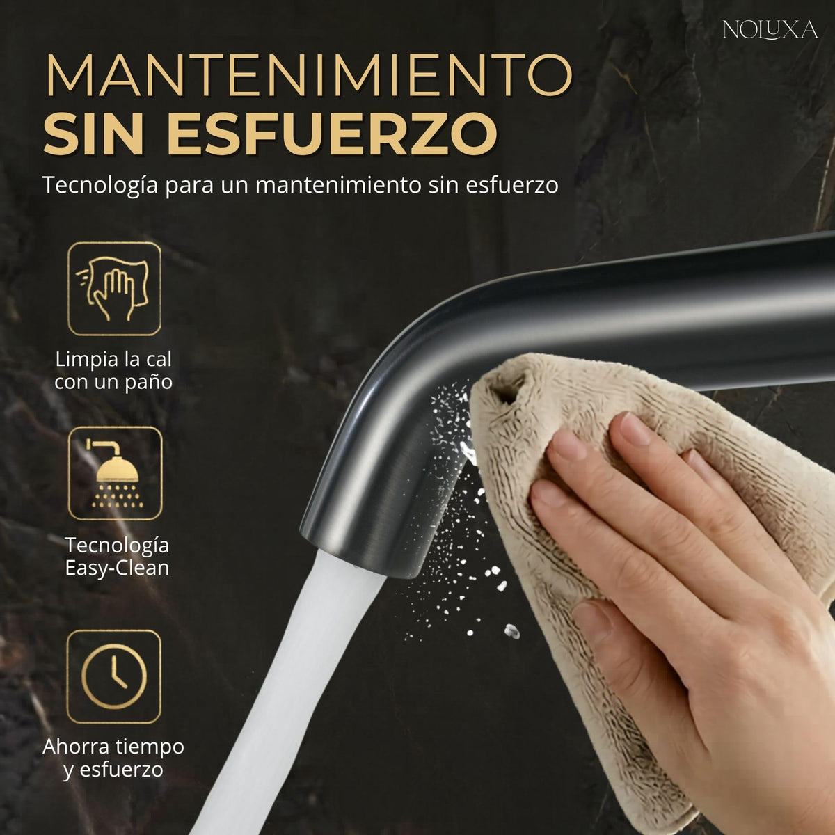 GRIFO LAVABO EMPOTRADO MONOMANDO SERIE GÉNOVA