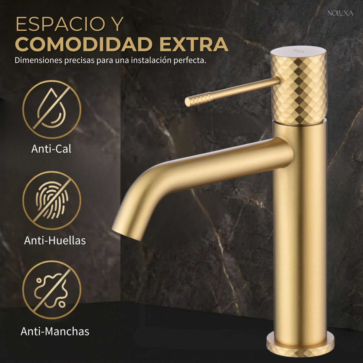 Low-spout single-lever basin mixer GÉNOVA SERIES