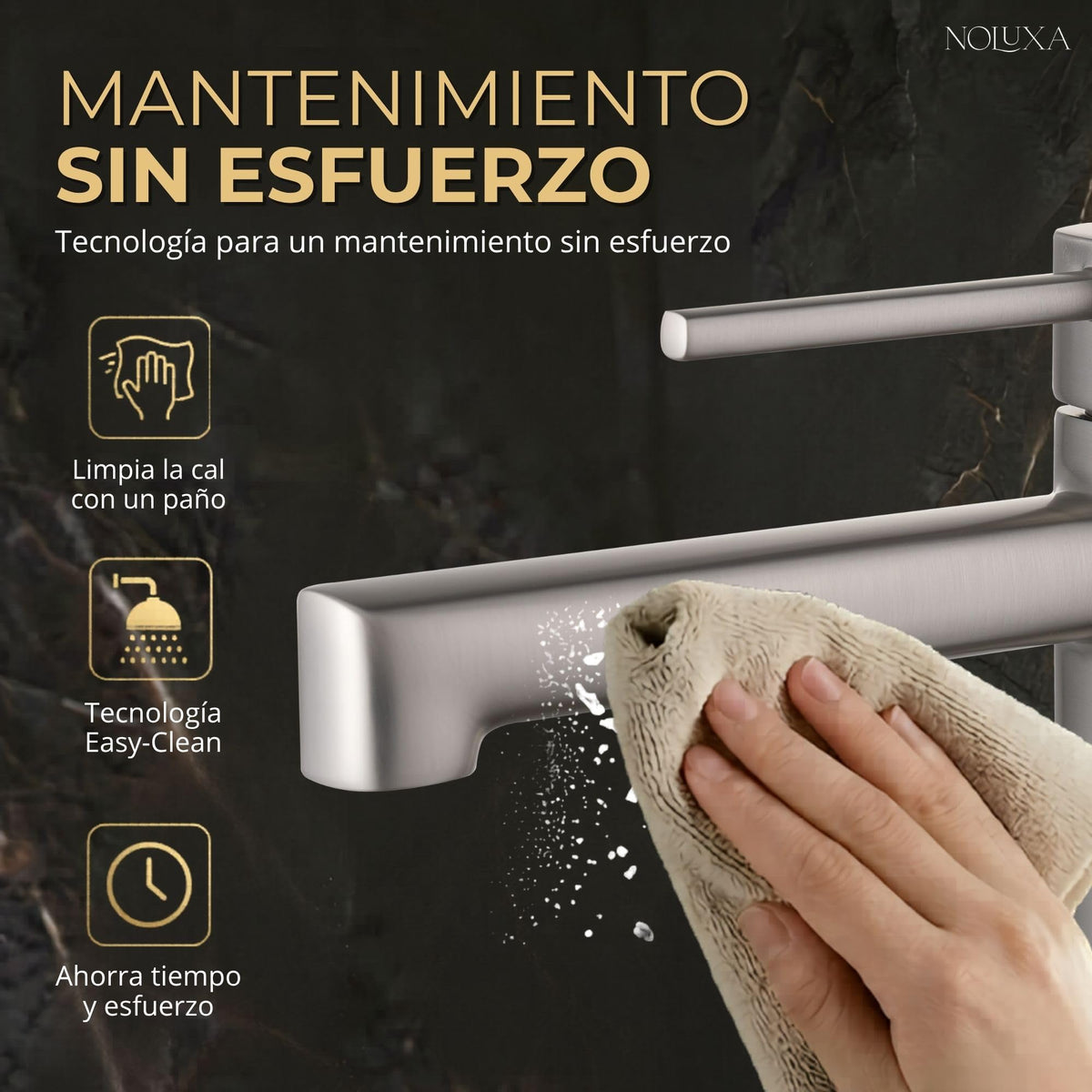 Mitigeur de lavabo à bec bas Série TOSCANA