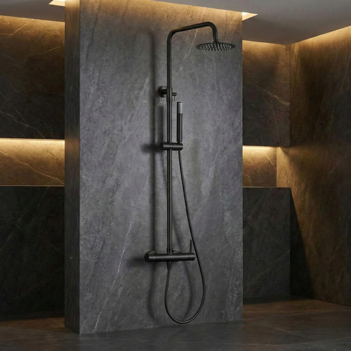 COLUMNA DE DUCHA MONOMANDO SERIE MONZA