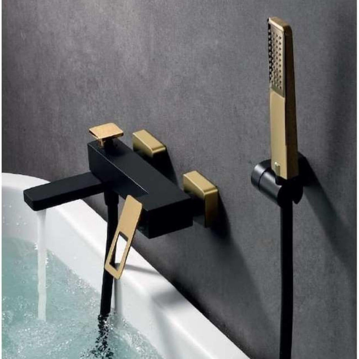 GRIFO BAÑERA Y DUCHA MONOMANDO SERIE SUECIA