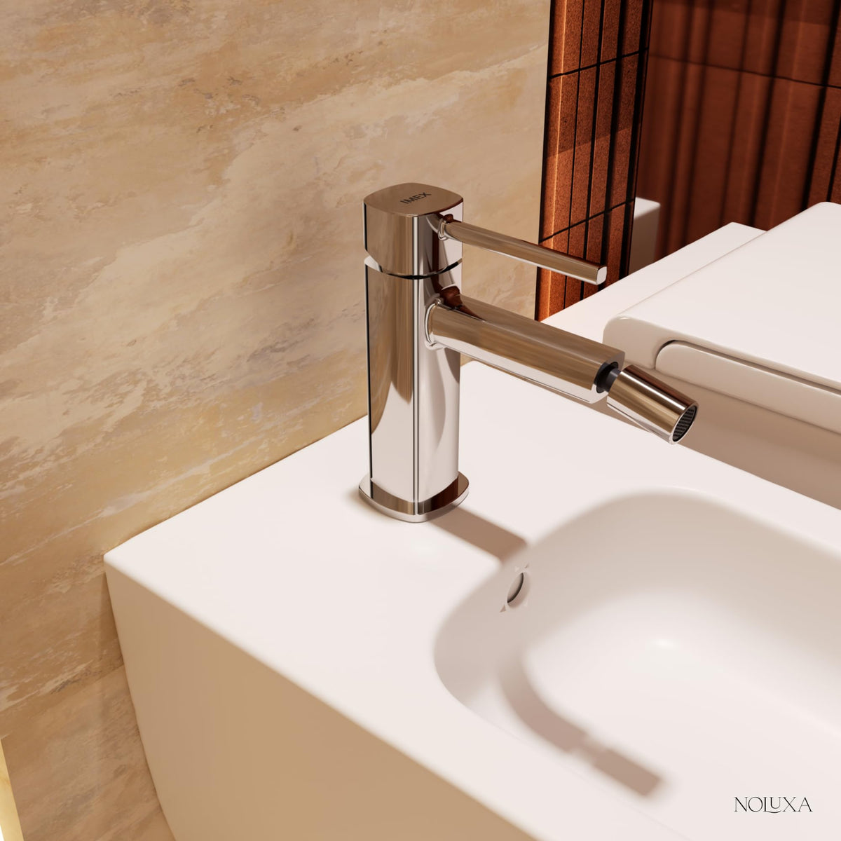 SINGLE-LEVER BIDET MIXER TOSCANA SERIES