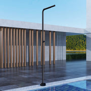 DUCHA PISCINA EXTERIOR EN ACERO INOX. S.316 SERIE TEXAS
