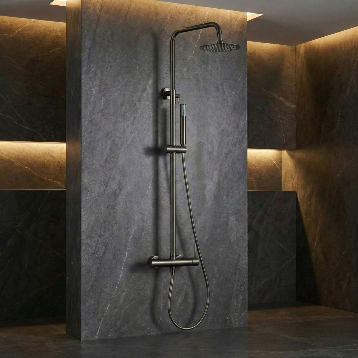 COLUMNA DE DUCHA MONOMANDO SERIE MONZA