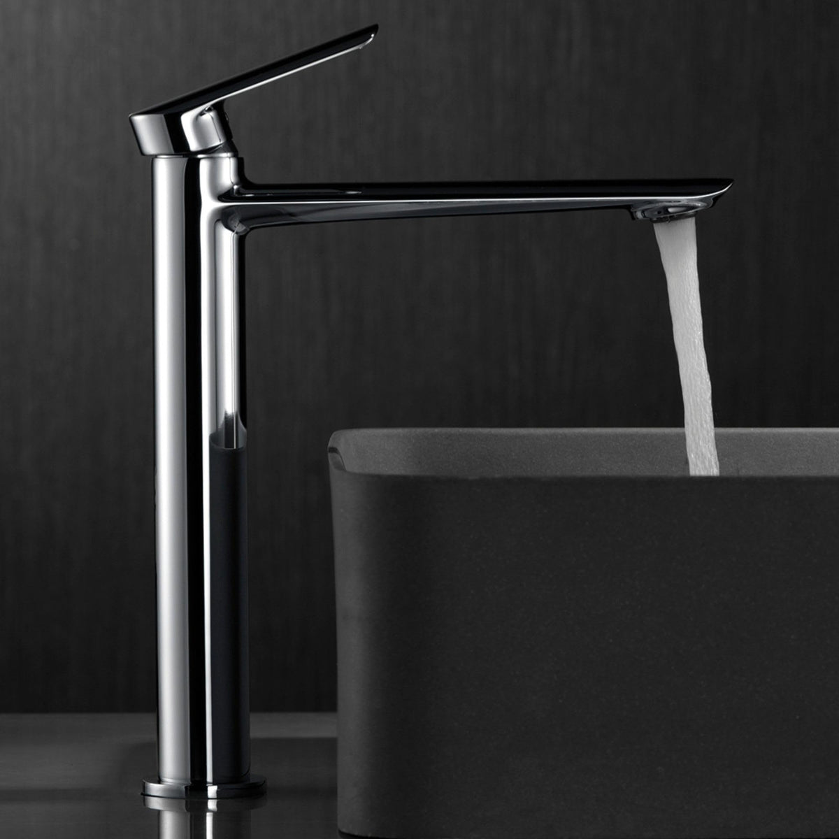 GRIFO LAVABO CAÑO ALTO MONOMANDO SERIE URAL