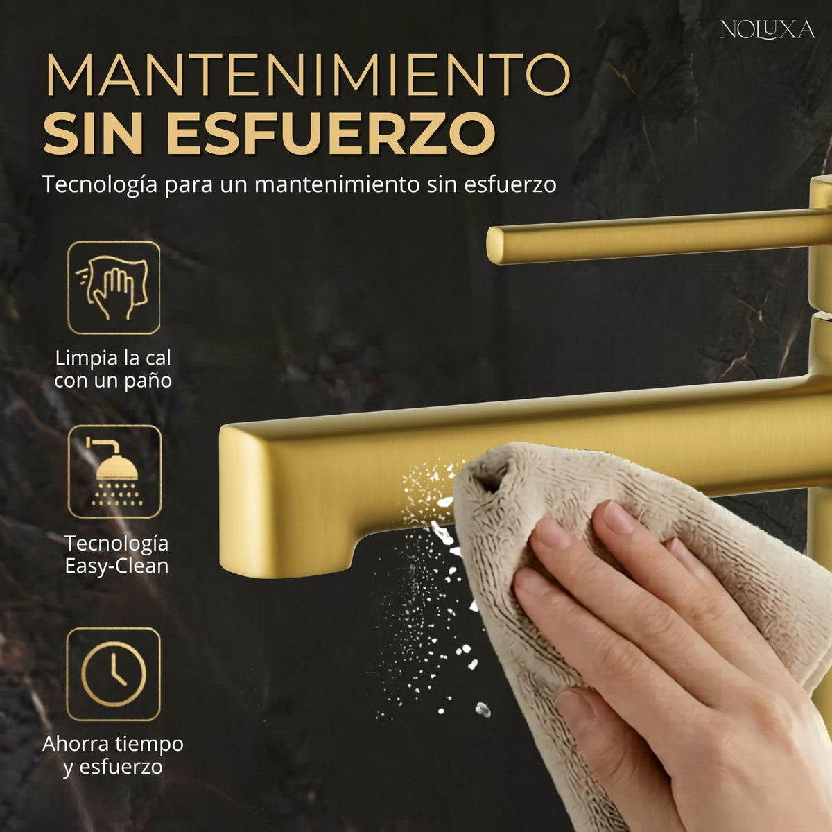 Mitigeur de lavabo à bec bas Série TOSCANA