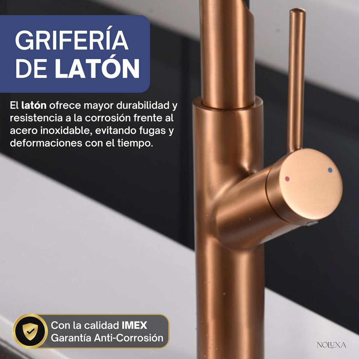 GRIFO DE COCINA EXTRAÍBLE SERIE SENA