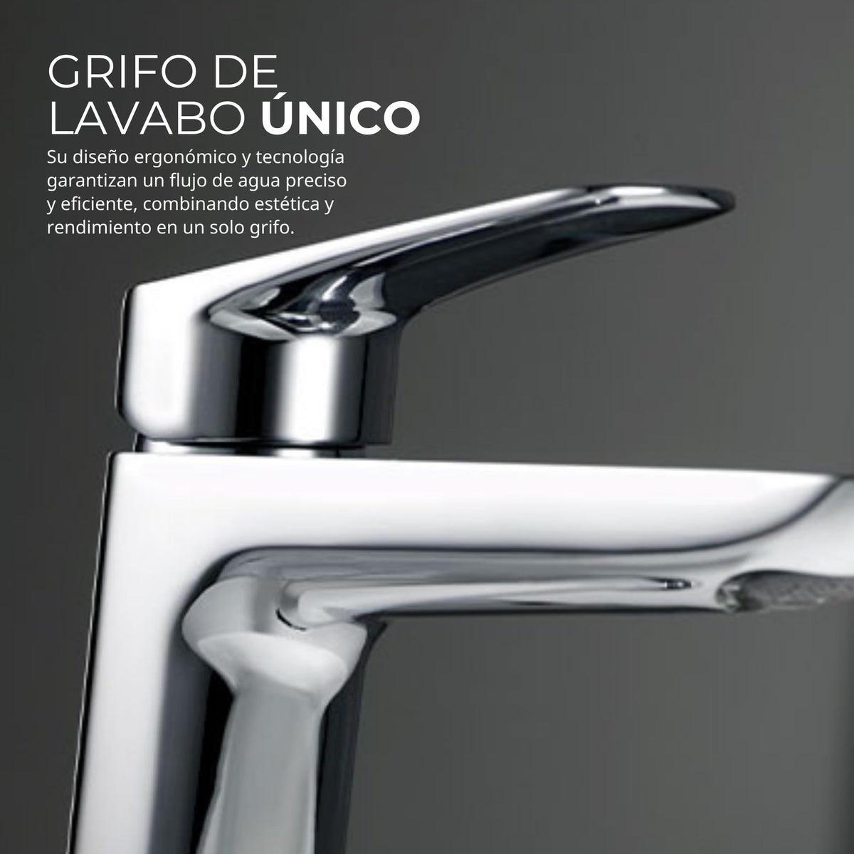 GRIFO LAVABO CAÑO BAJO MONOMANDO SERIE BELGICA