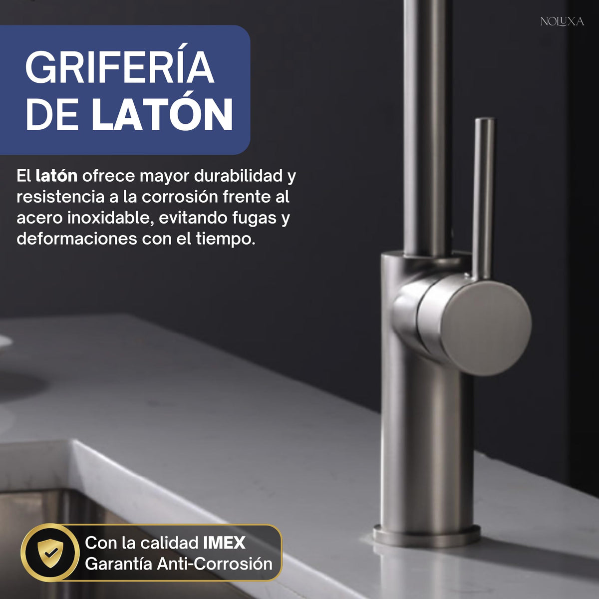 GRIFO DE COCINA SERIE KENIA