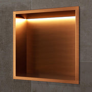 HORNACINA CUADRADA 33X33CM CON LUZ LED SERIE INDIC