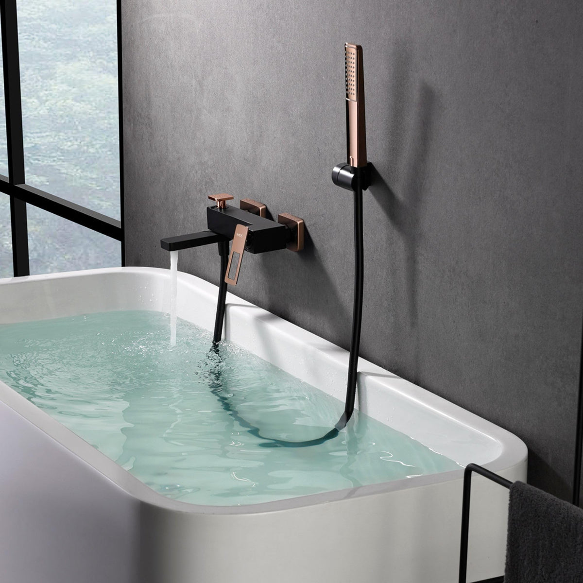 GRIFO BAÑERA Y DUCHA MONOMANDO SERIE SUECIA