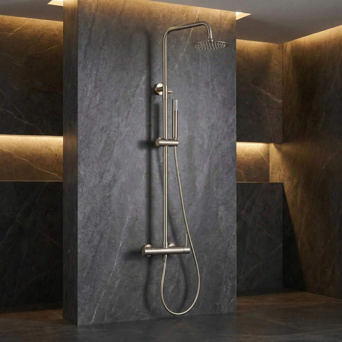 COLUMNA DE DUCHA MONOMANDO SERIE MONZA