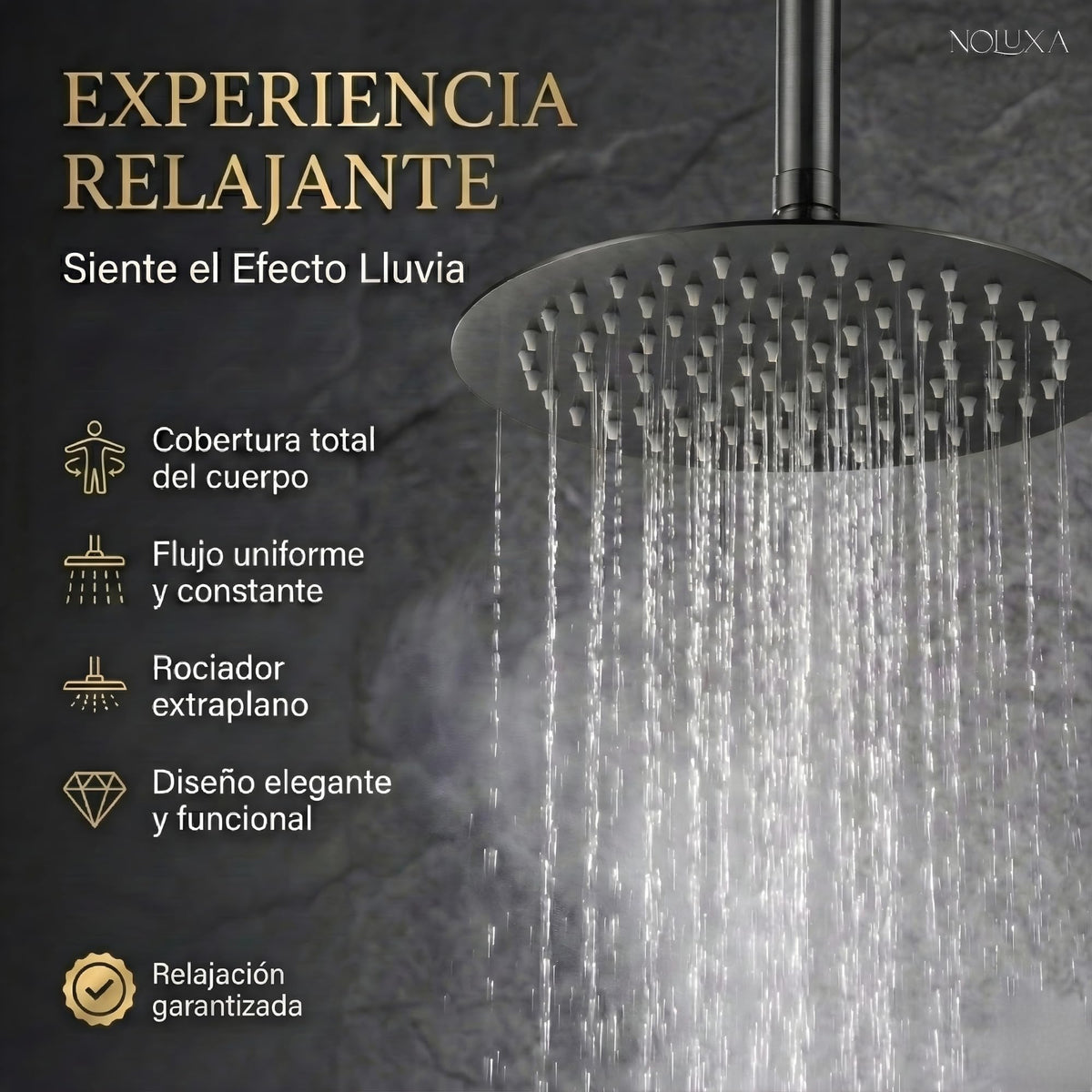 DUCHA EMPOTRADA MONOMANDO SERIE TOP