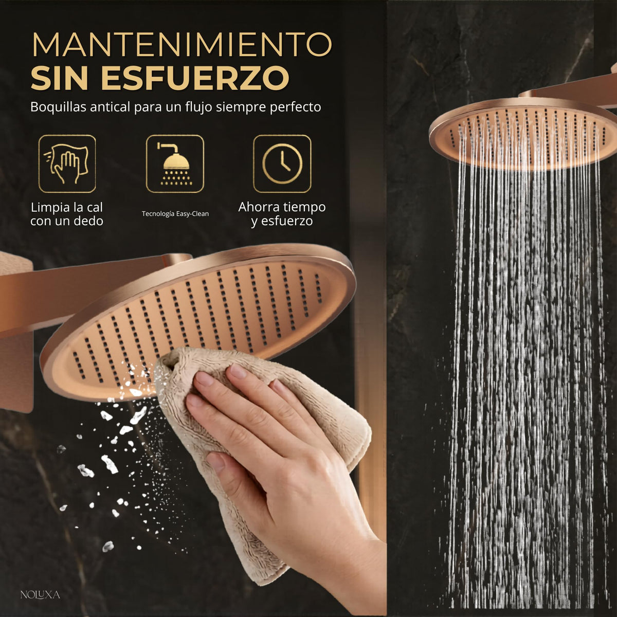 DUCHA EMPOTRADA TERMOSTÁTICA SERIE INARI