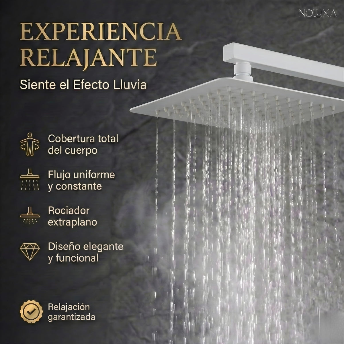 DUCHA EMPOTRADA TERMOSTÁTICA SERIE CIES