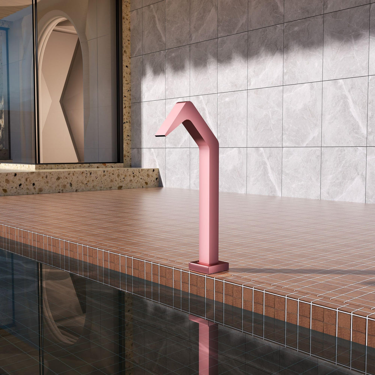 CASCADA DE PISCINA EN ACERO INOX. S.316 SERIE NIAGARA (6CM)