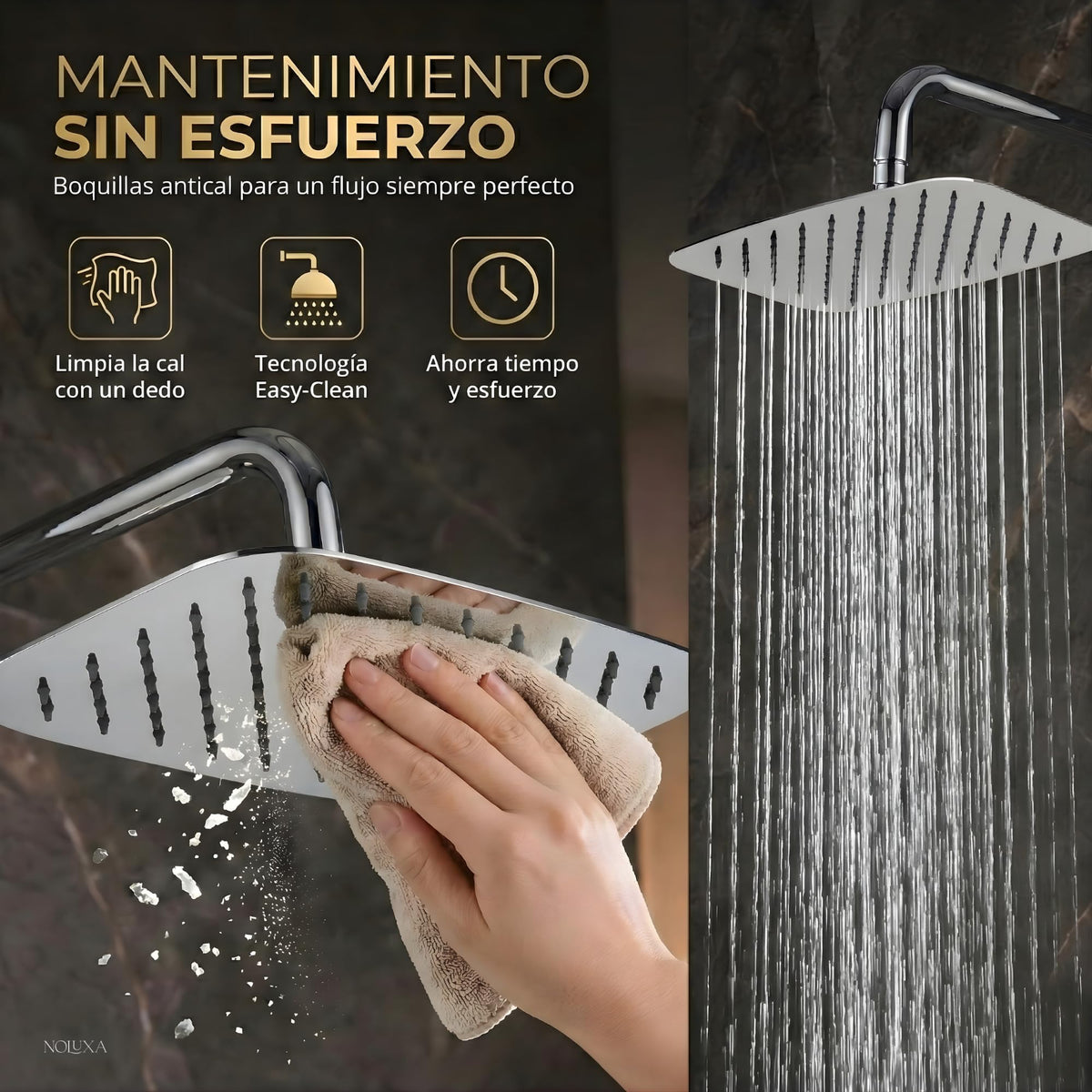 Coluna de banheira monocomando Série TOSCANA