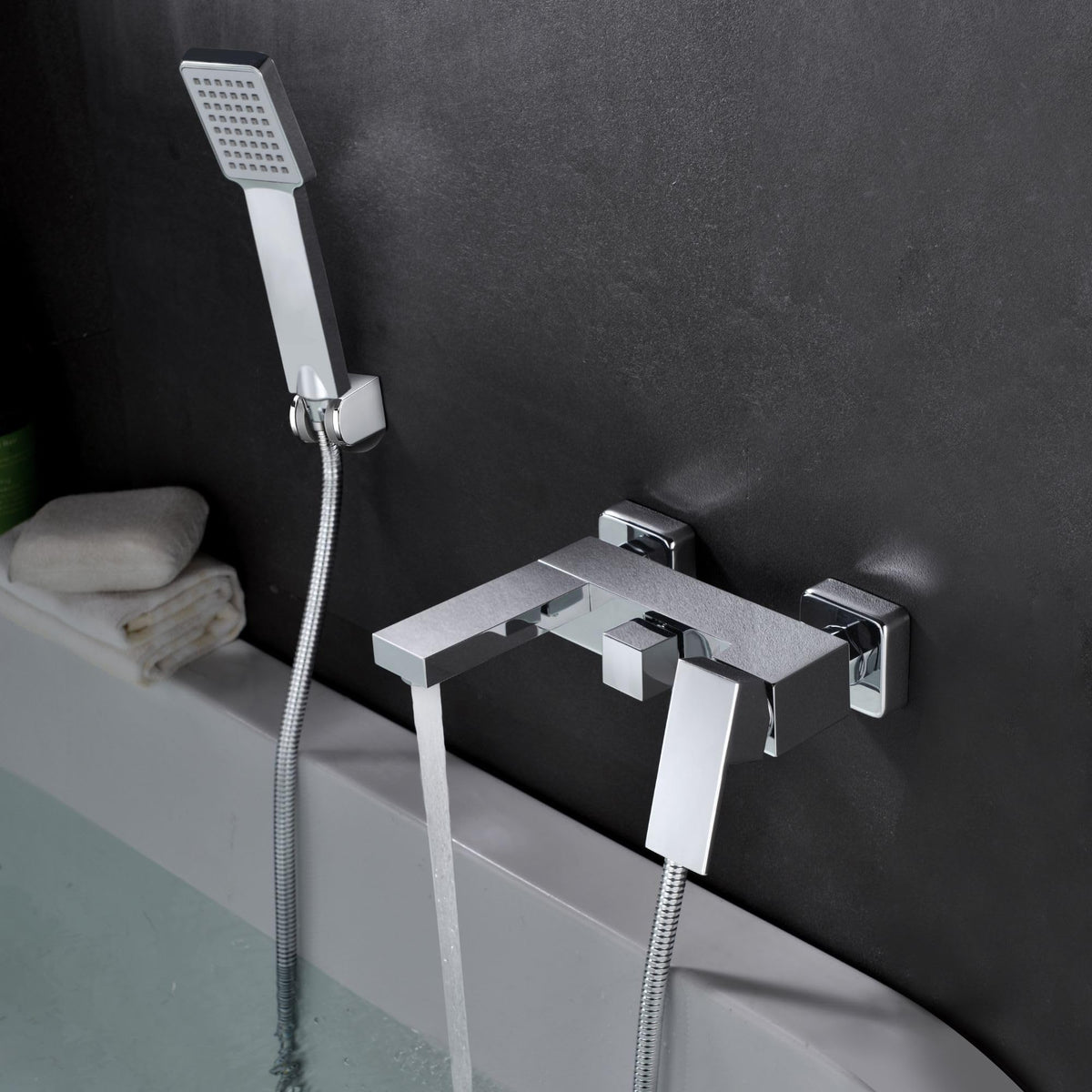 KIT BAÑO/DUCHA MONOMANDO VALENCIA Cromado