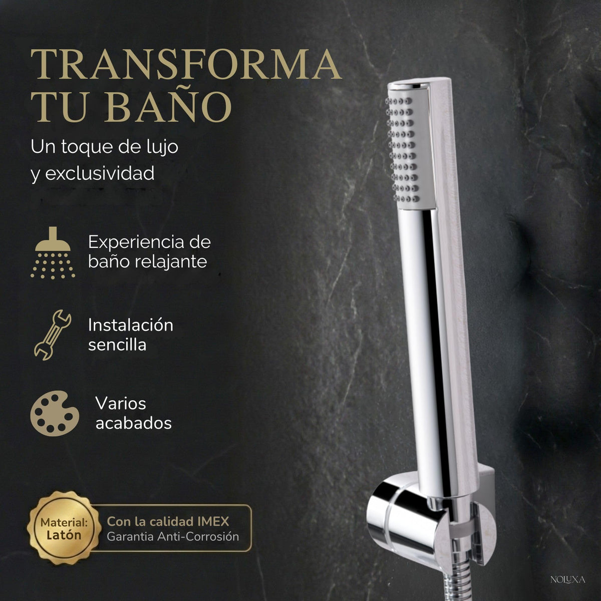 GRIFO BAÑERA Y DUCHA MONOMANDO SERIE OLIMPO