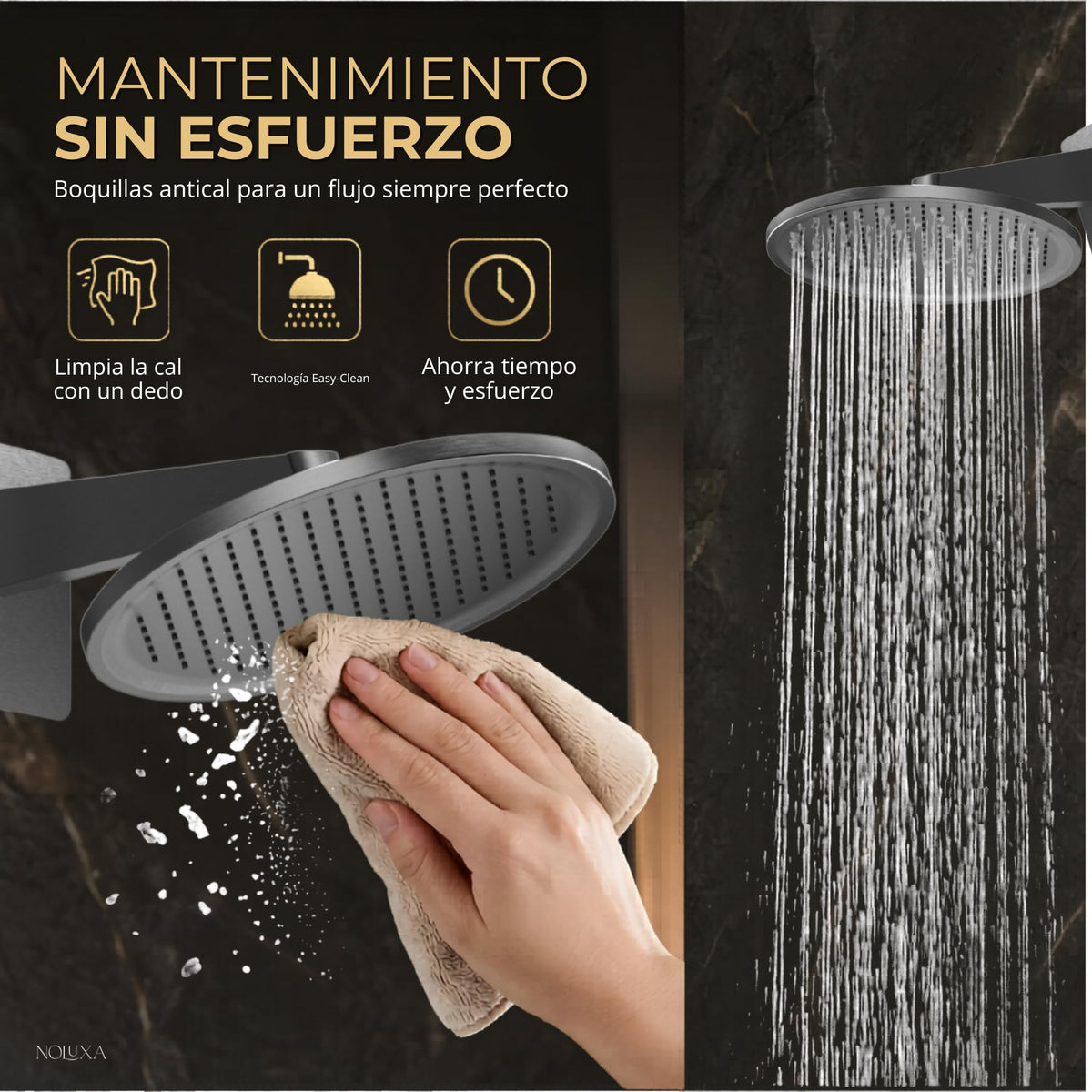 DUCHA EMPOTRADA TERMOSTÁTICA SERIE INARI