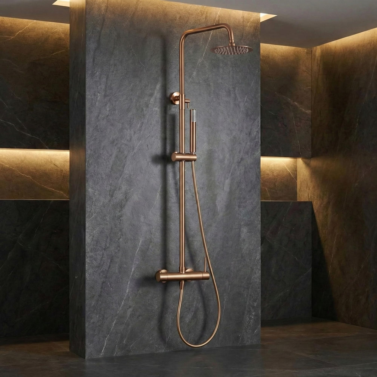 COLUMNA DE DUCHA MONOMANDO SERIE MONZA