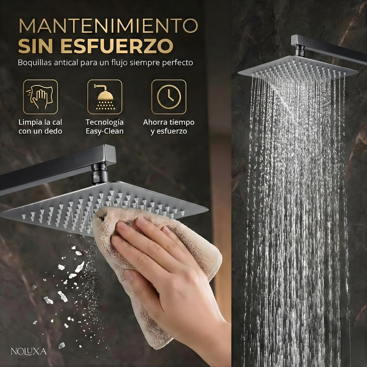 Colonne de douche avec mitigeur Série PISA
