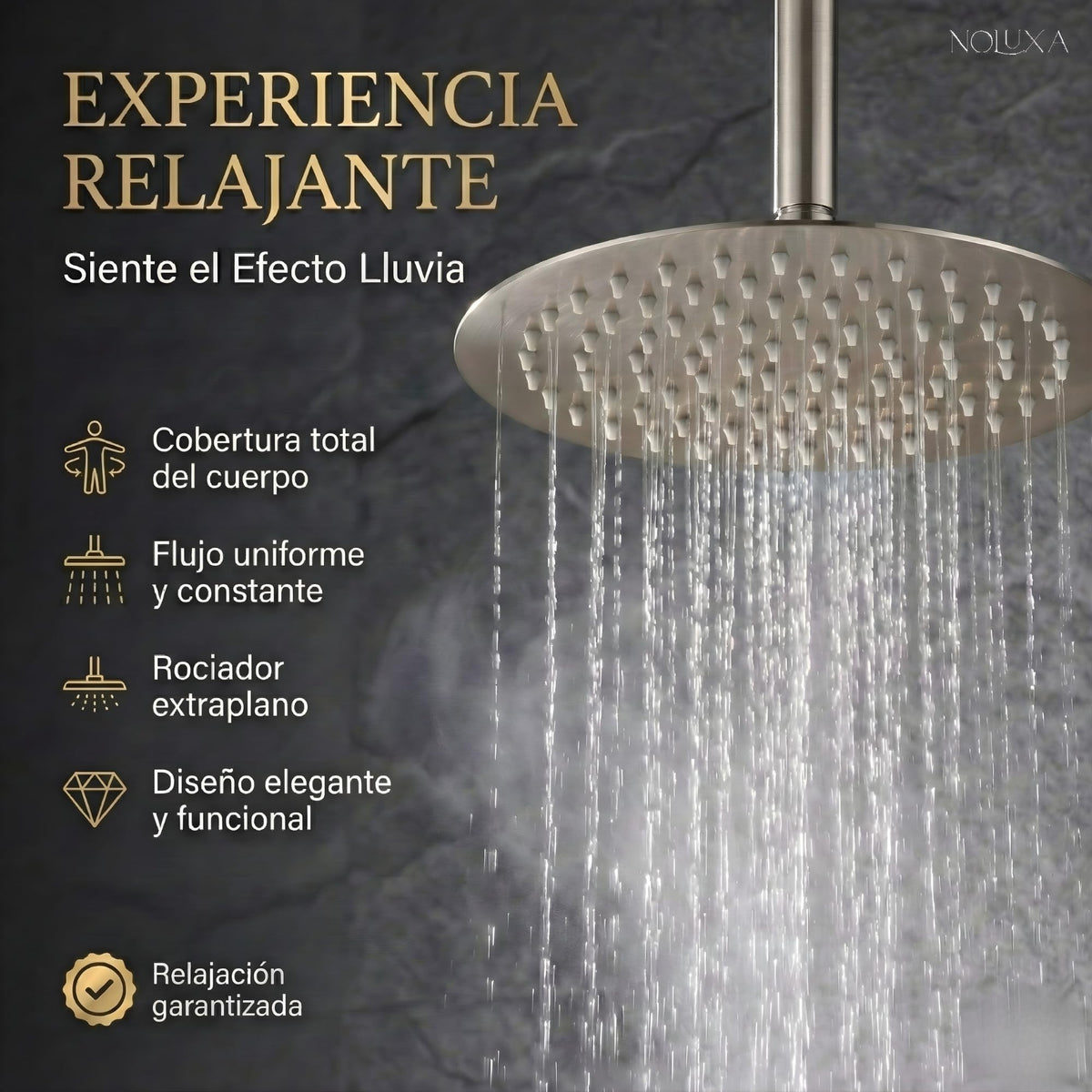 DUCHA EMPOTRADA MONOMANDO SERIE TOP