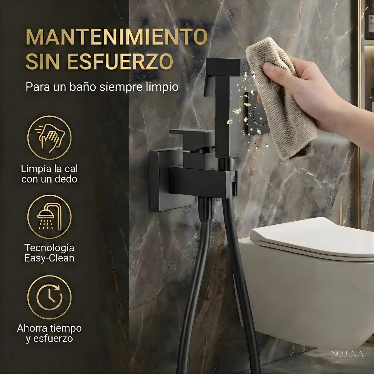 DUCHA HIGIÉNICA EMPOTRADA PARA WC SERIE IRLANDA
