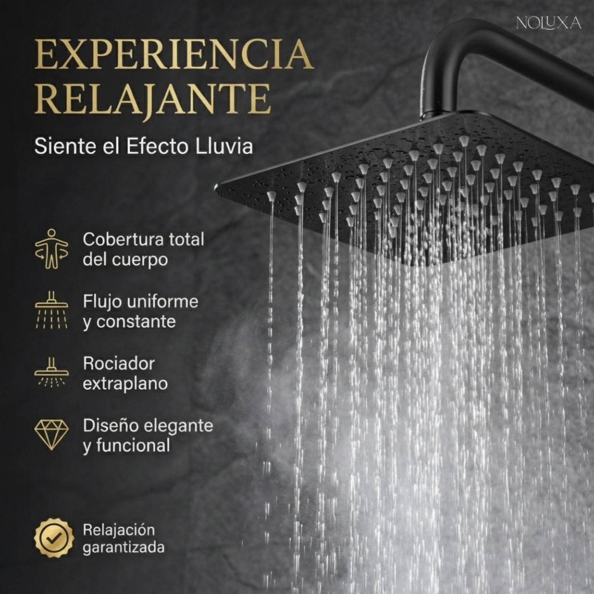 COLUMNA DE DUCHA TERMOSTÁTICA SERIE ART