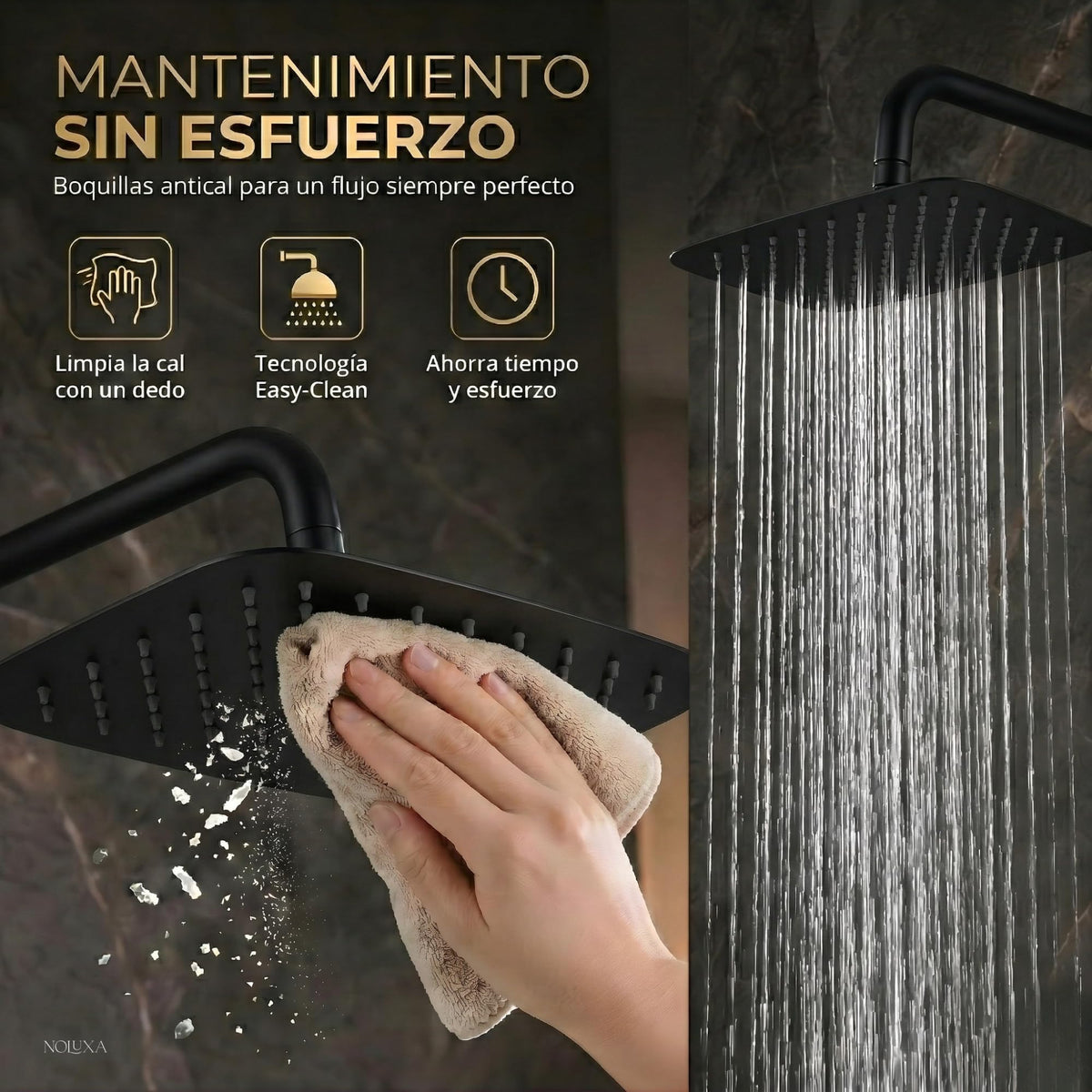 Coluna de banheira monocomando Série TOSCANA