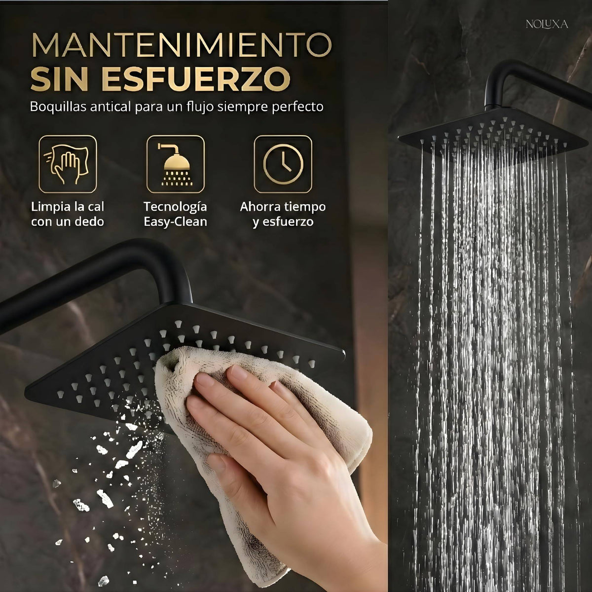 COLUMNA DE DUCHA MONOMANDO SERIE ART
