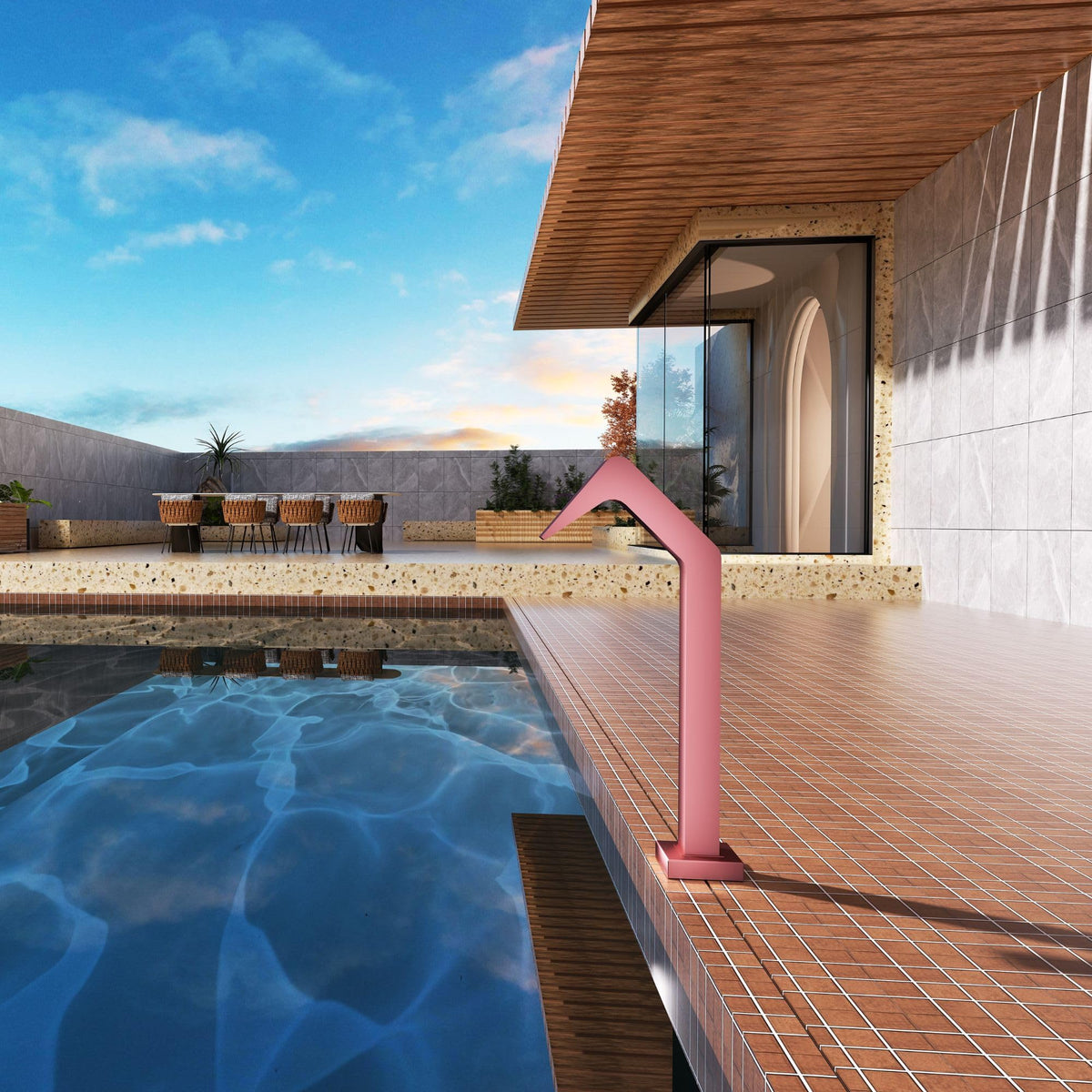 CASCADA DE PISCINA EN ACERO INOX. S.316 SERIE NIAGARA (6CM)