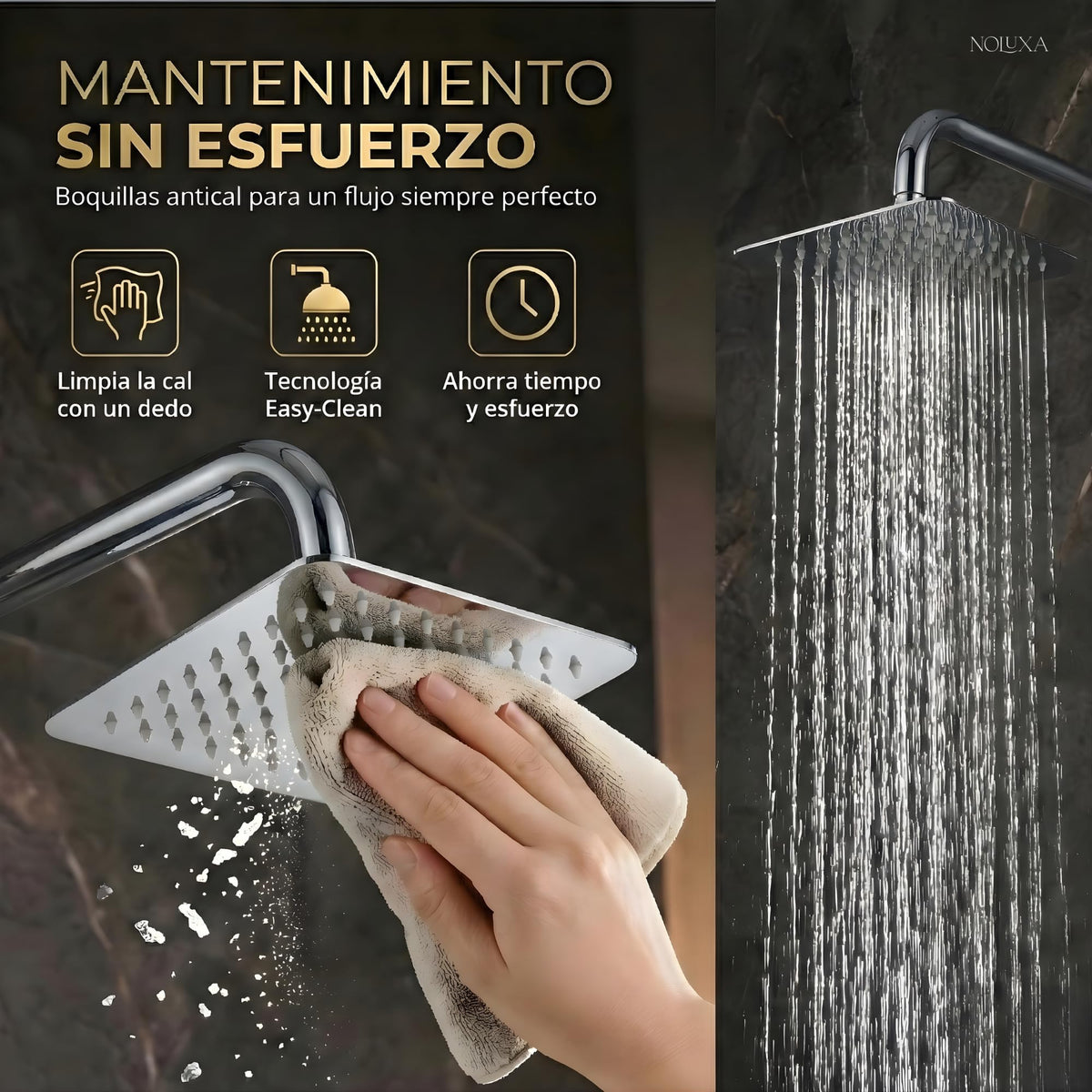 COLUMNA DE BAÑERA MONOMANDO SERIE SAONA