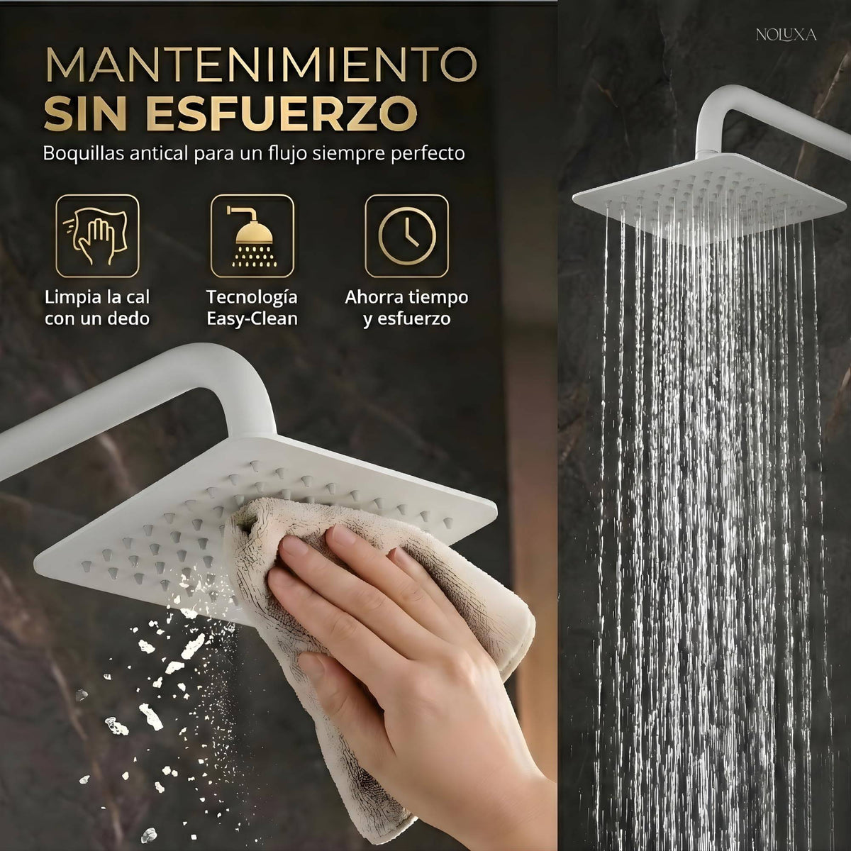 COLUMNA DE DUCHA MONOMANDO SERIE ART