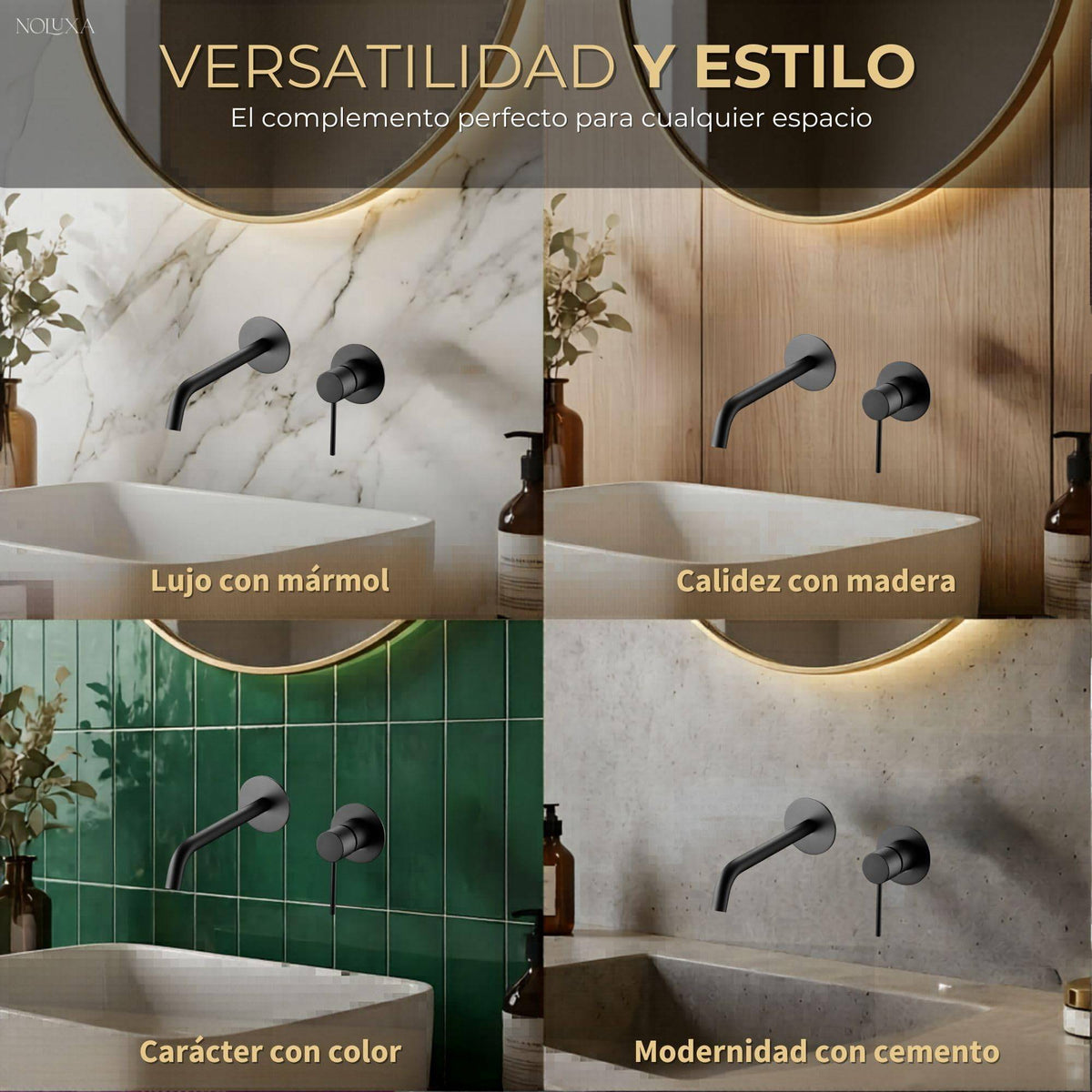 MONOMANDO EMPOTRADO LAVABO SERIE MILOS STICK
