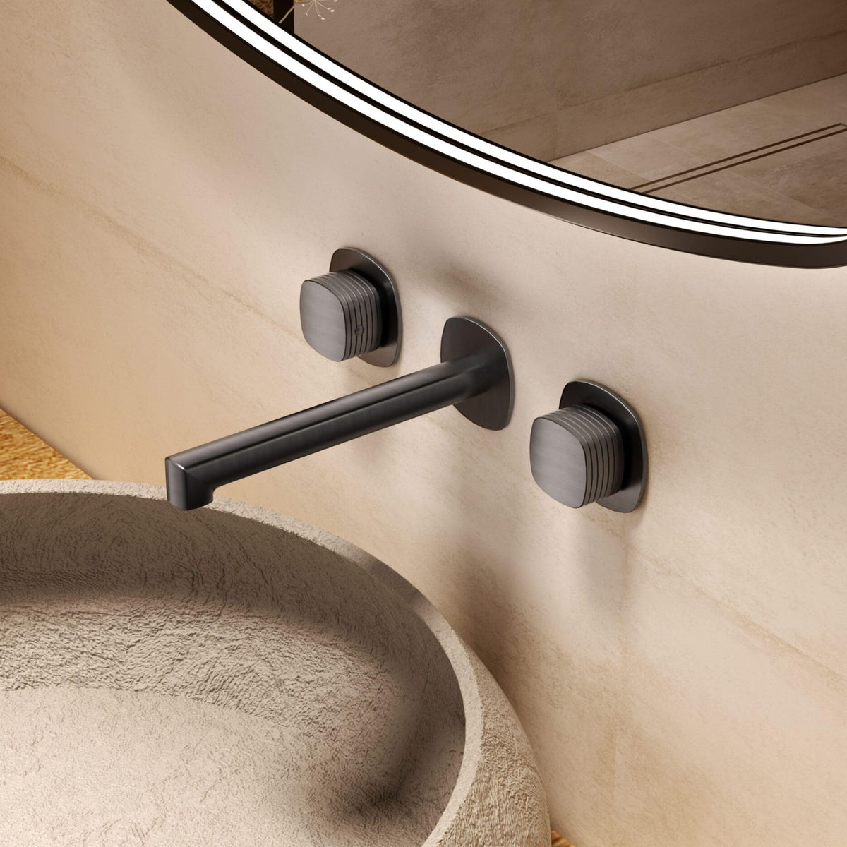 GRIFO LAVABO EMPOTRADO BIMANDO SERIE FIRENZE