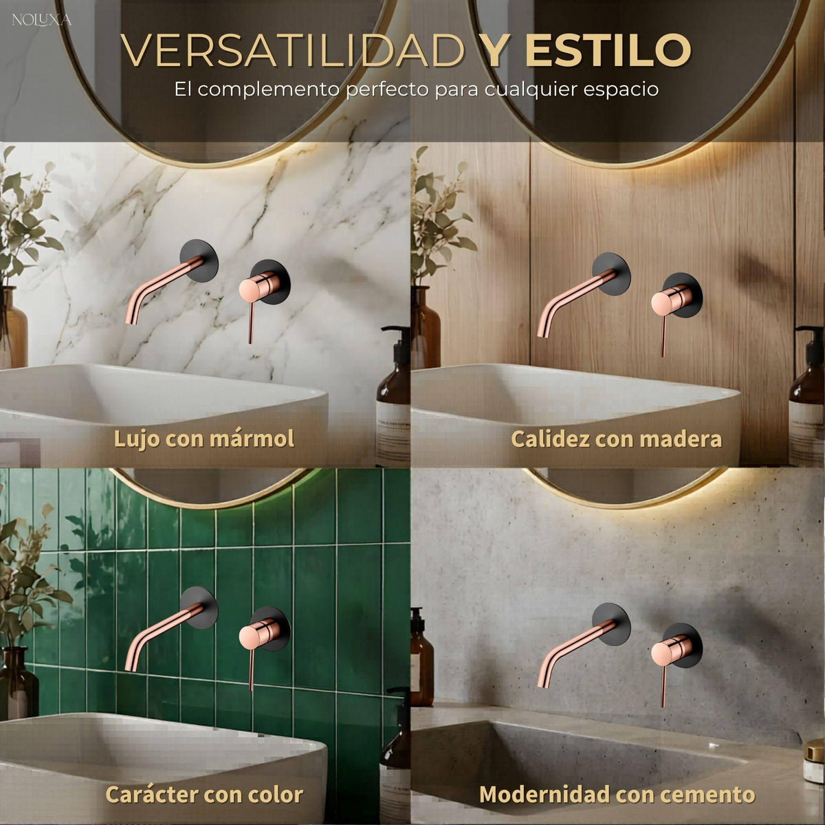 MONOMANDO EMPOTRADO LAVABO SERIE MILOS STICK