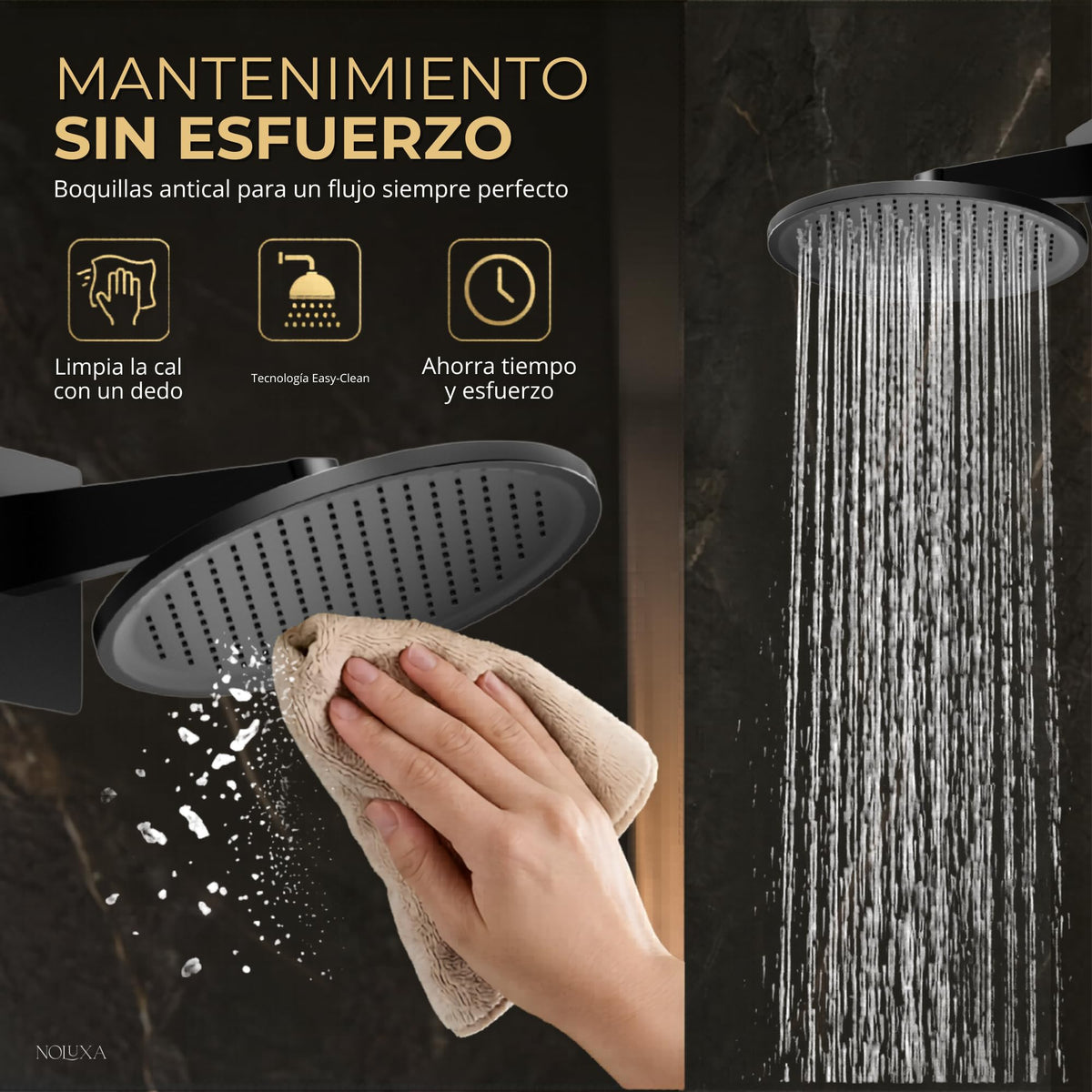 DUCHA EMPOTRADA TERMOSTÁTICA SERIE INARI