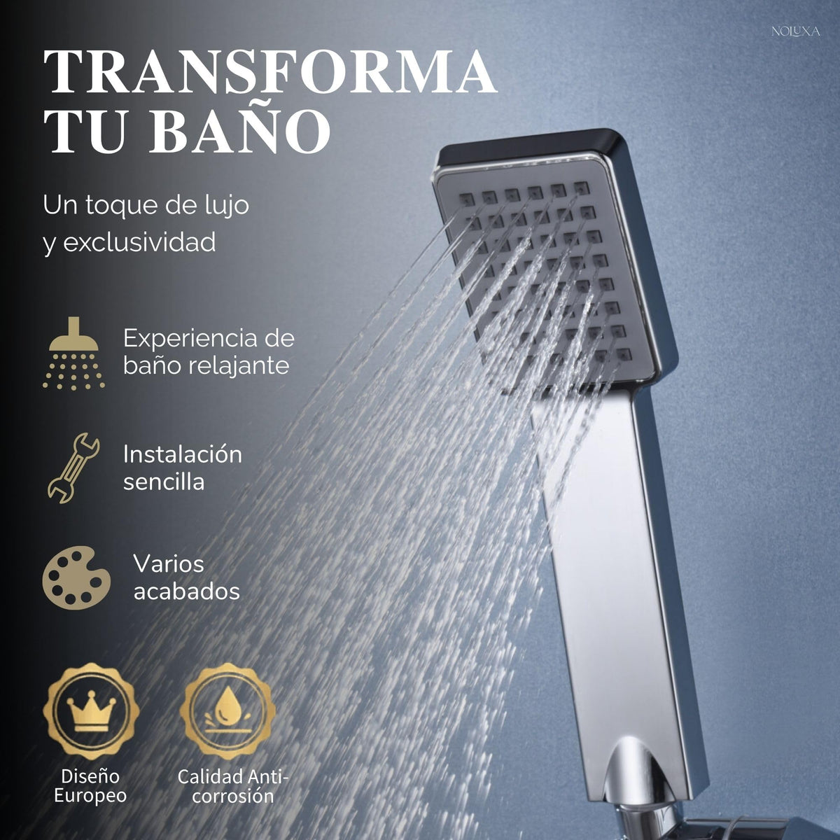GRIFO BAÑERA Y DUCHA MONOMANDO SERIE FIYI