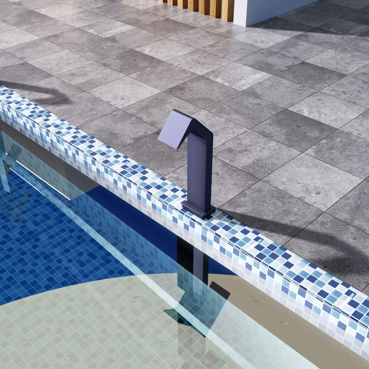 CASCADA DE PISCINA EN ACERO INOX. S.316 SERIE NIAGARA (15CM)