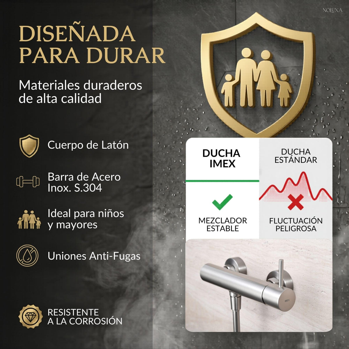 SINGLE-LEVER SHOWER MIXER MONZA SERIES