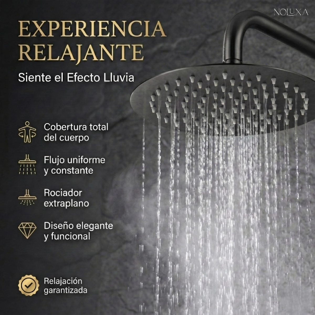 COLUMNA DE DUCHA TERMOSTÁTICA SERIE NÁPOLES