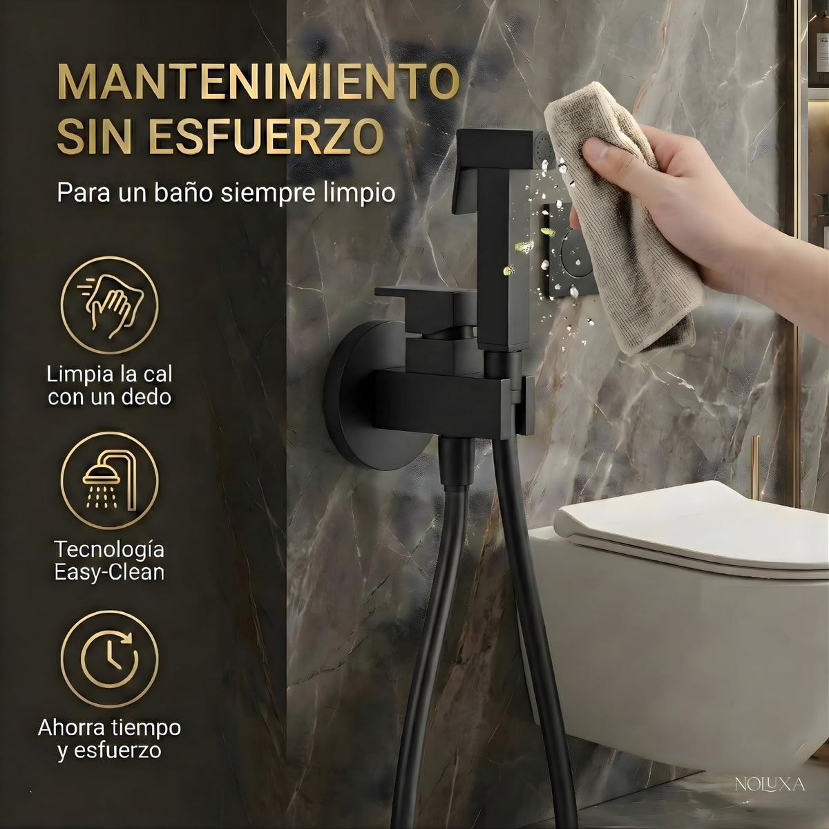 DUCHA HIGIÉNICA EMPOTRADA PARA WC SERIE IRLANDA