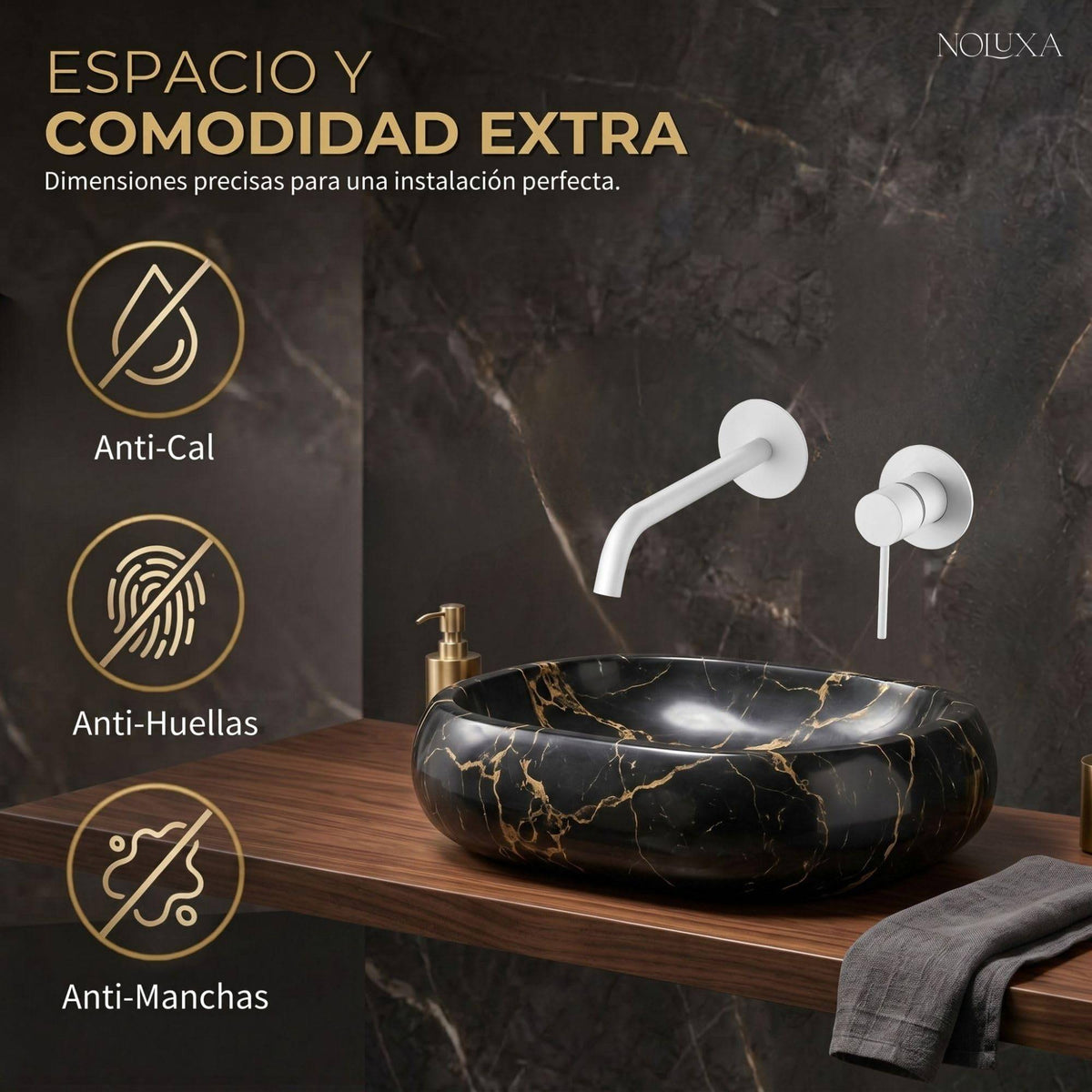 MONOMANDO EMPOTRADO LAVABO SERIE MILOS STICK